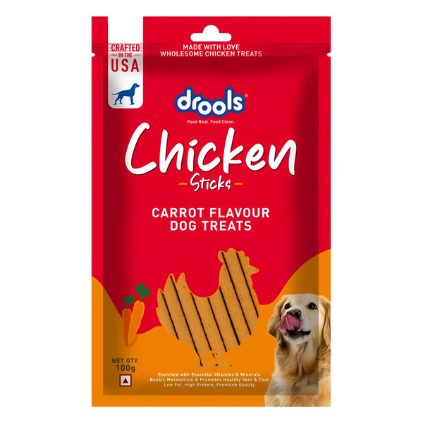 Drools Dog Creamy Chicken & Carrot 5 Stick