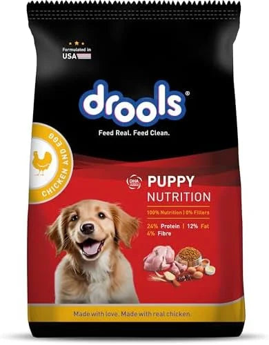 Drools Puppy Dry Food Chicken & Egg 400g