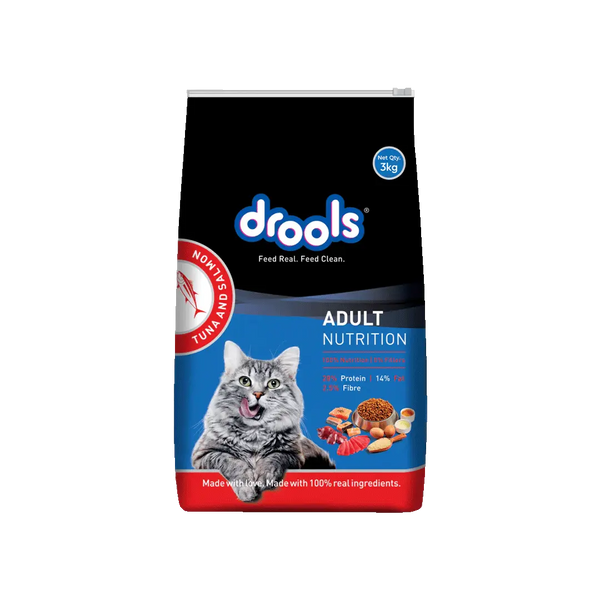 Drools Cat Dry Food Tuna & Salmon 3kg
