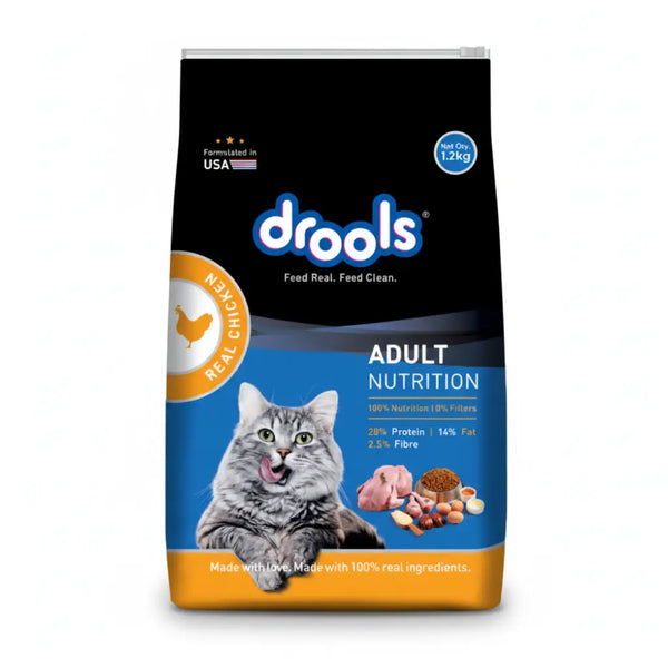 Drools Cat Dry Food Real Chicken 1.2kg